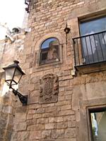Barcelone, Barrio gotico, Palais del Real Major (04)